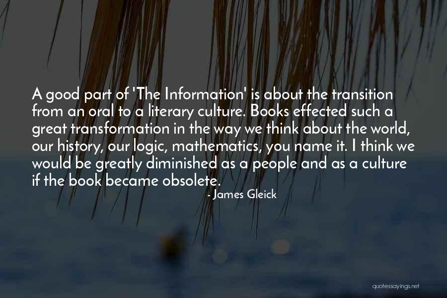 Literary History Quotes By James Gleick Literary History Quotes By James Gleick