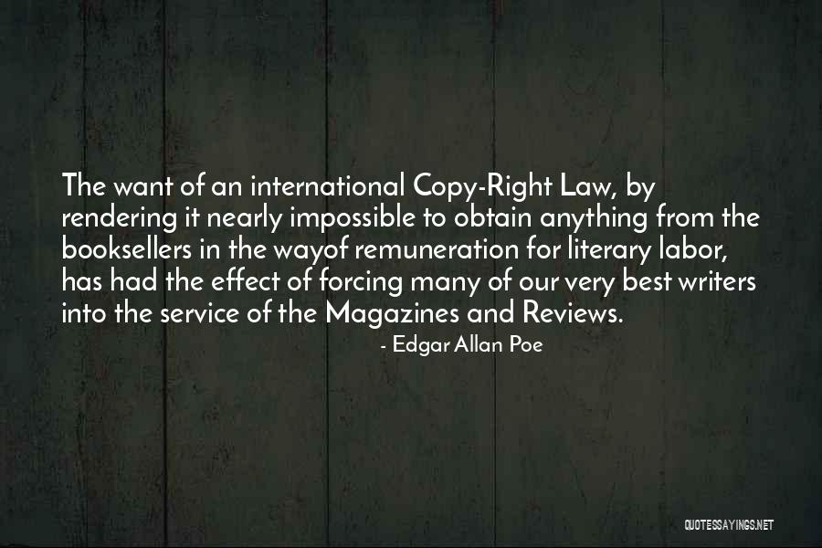 Literary Magazines Quotes By Edgar Allan Poe