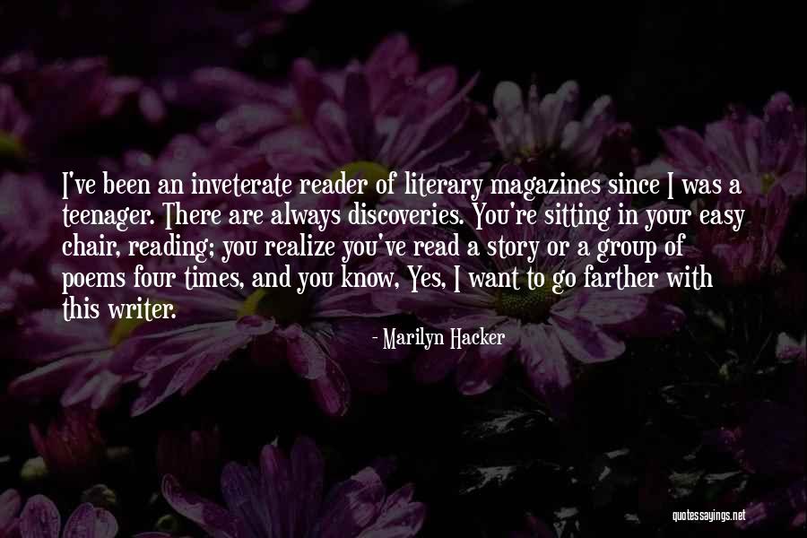 Literary Magazines Quotes By Marilyn Hacker