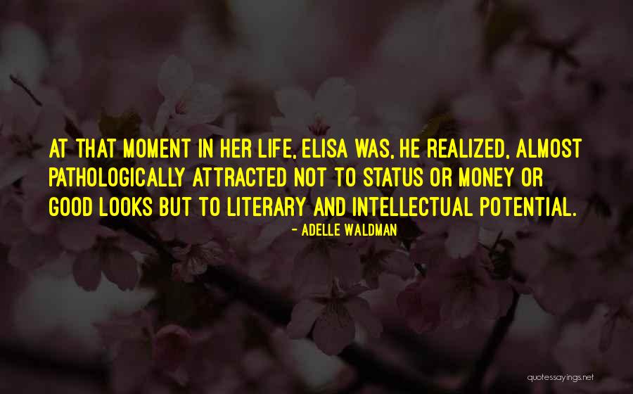Literary Status Quotes By Adelle Waldman