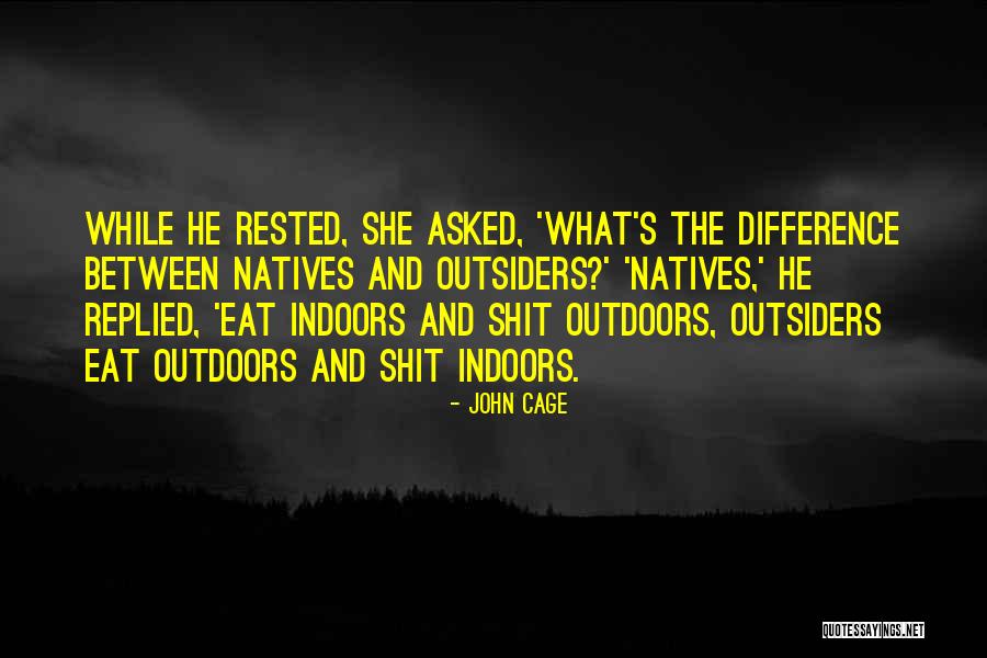 Literary Status Quotes By John Cage