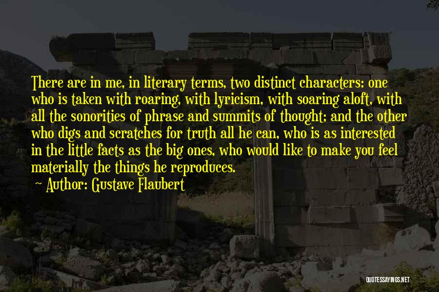 Literary Terms Quotes By Gustave Flaubert