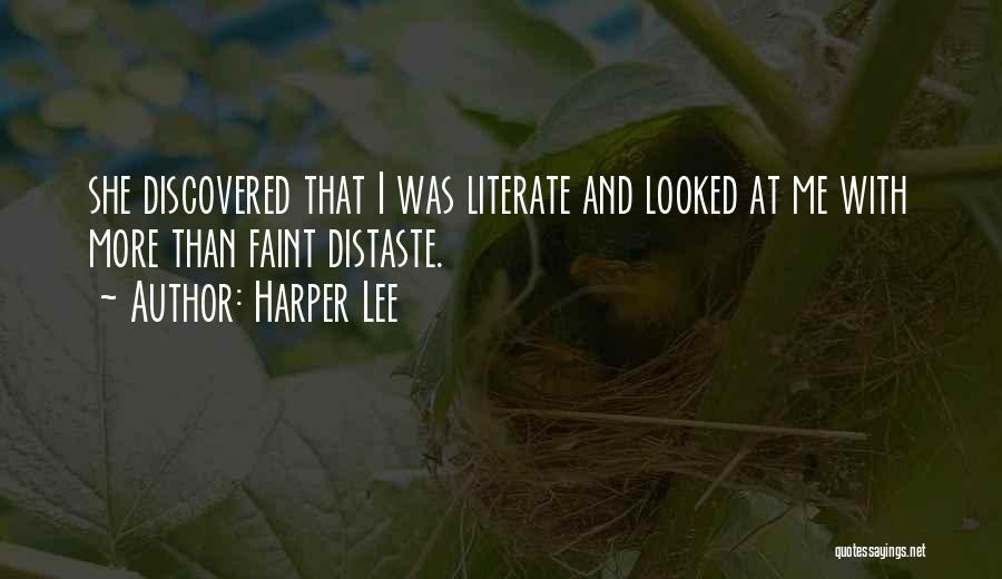 Literate Quotes By Harper Lee