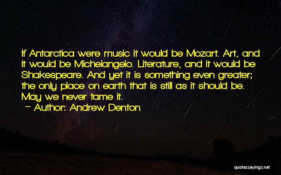 Literature And Art Quotes By Andrew Denton