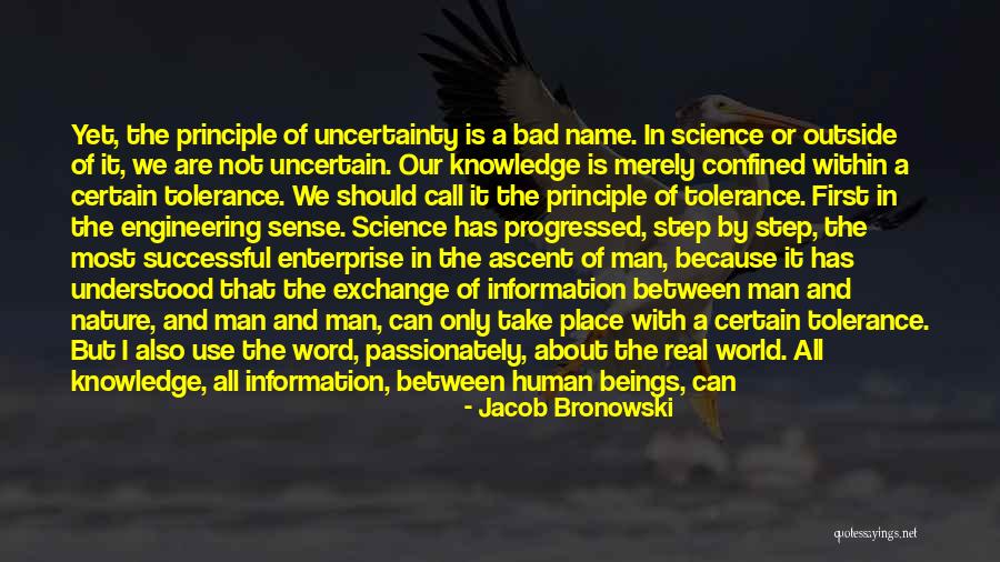 Literature And Knowledge Quotes By Jacob Bronowski