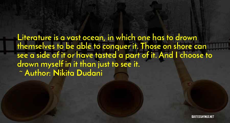 Literature And Love Quotes By Nikita Dudani