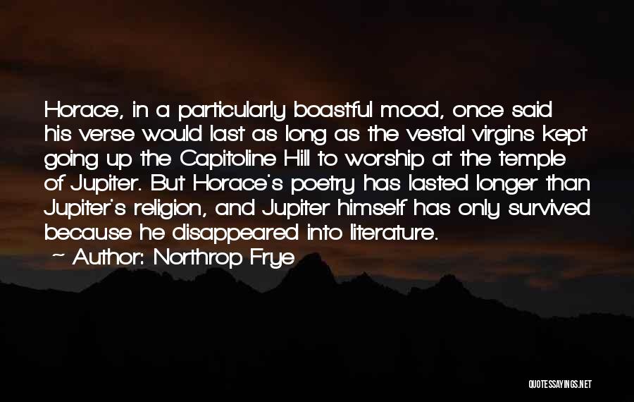 Literature And Poetry Quotes By Northrop Frye