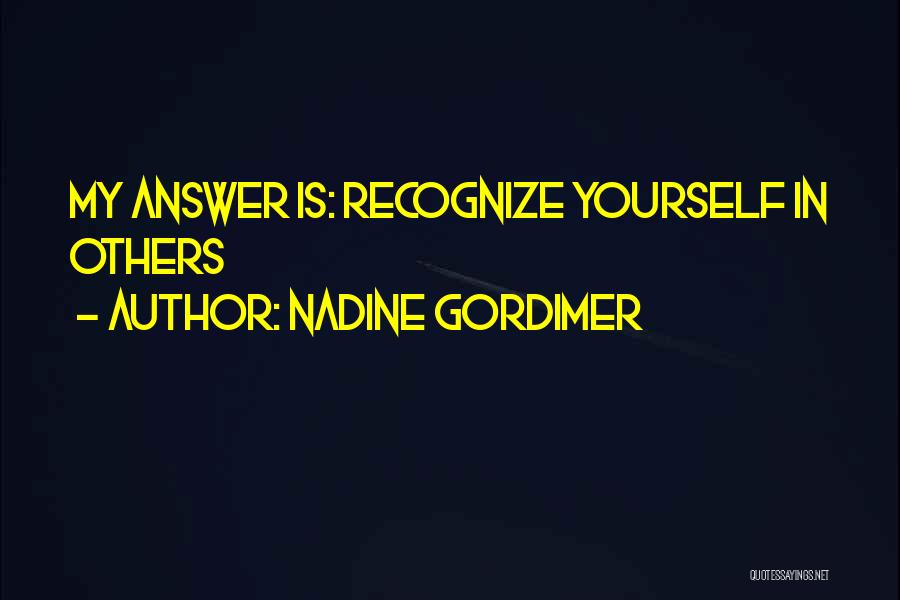 Literature And Politics Quotes By Nadine Gordimer