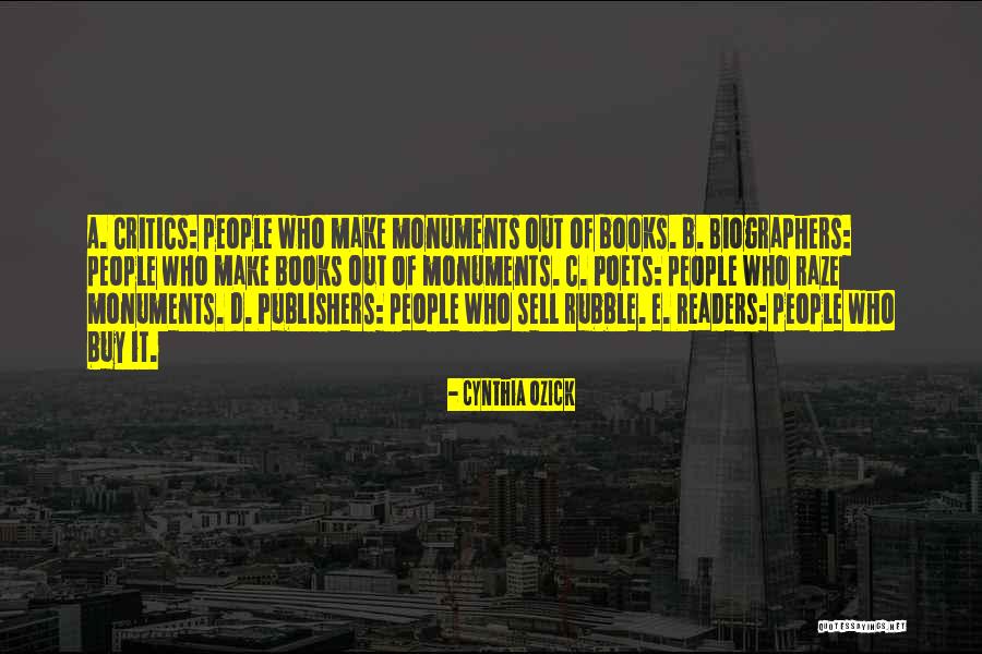 Literature Book Quotes By Cynthia Ozick Literature Book Quotes By Cynthia Ozick