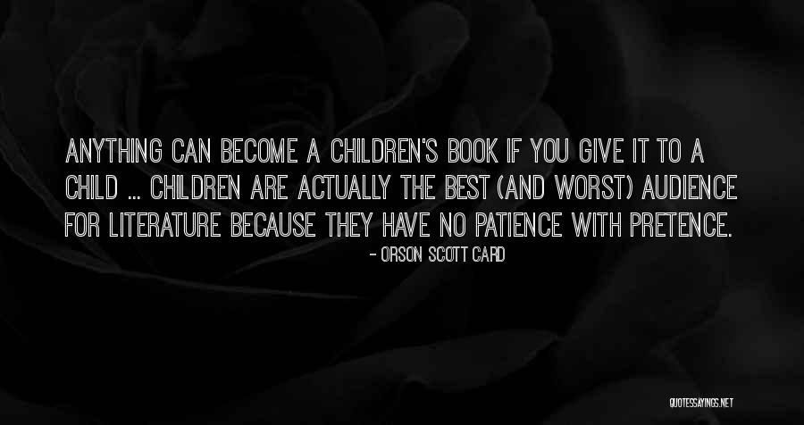 Literature Book Quotes By Orson Scott Card Literature Book Quotes By Orson Scott Card