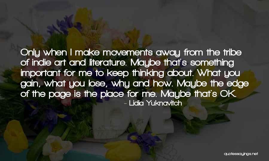 Literature Is Important Quotes By Lidia Yuknavitch Literature Is Important Quotes By Lidia Yuknavitch