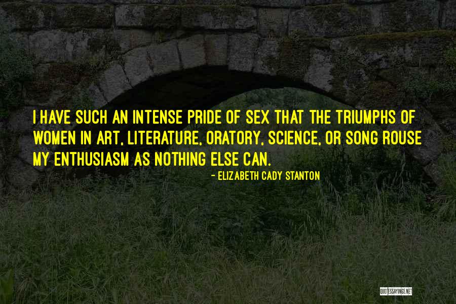 Literature Of Science Quotes By Elizabeth Cady Stanton Literature Of Science Quotes By Elizabeth Cady Stanton