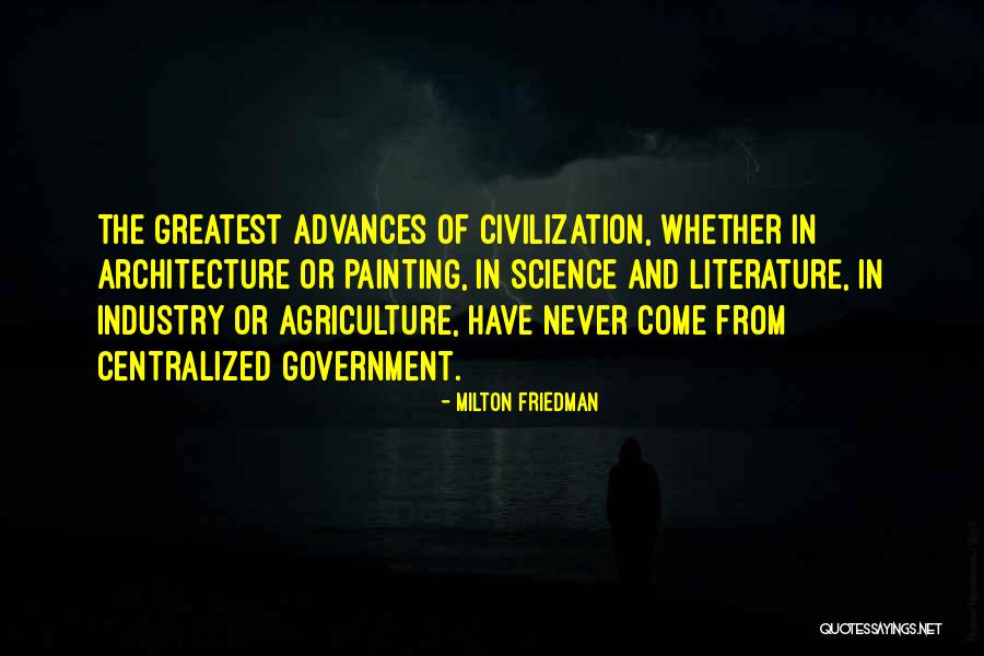 Literature Of Science Quotes By Milton Friedman Literature Of Science Quotes By Milton Friedman
