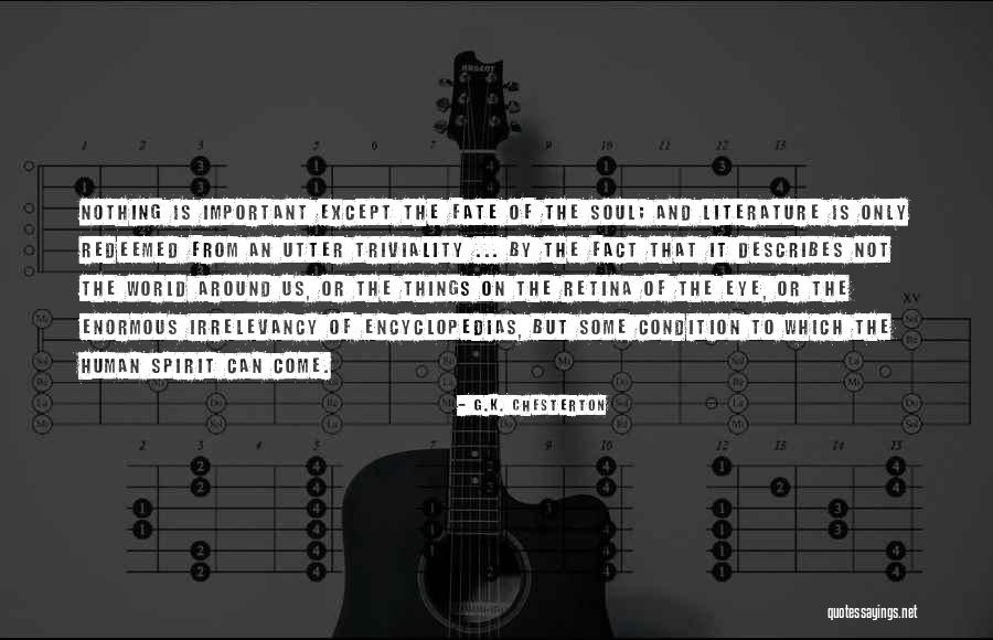 Literature That Describes Quotes By G.K. Chesterton Literature That Describes Quotes By G.K. Chesterton
