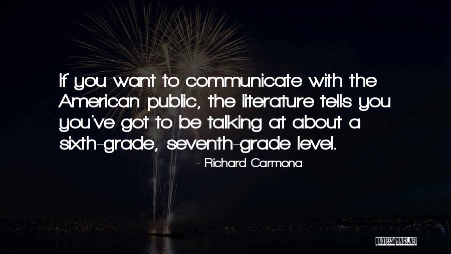 Literature The American Quotes By Richard Carmona Literature The American Quotes By Richard Carmona