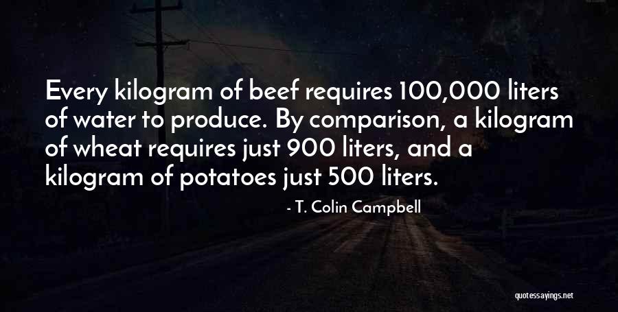 Liters Quotes By T. Colin Campbell Liters Quotes By T. Colin Campbell