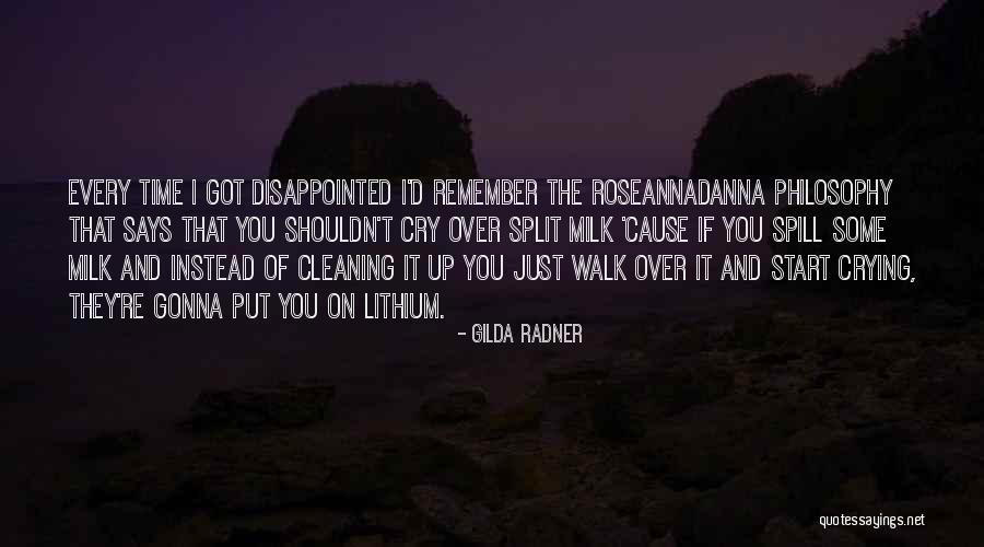 Lithium Quotes By Gilda Radner Lithium Quotes By Gilda Radner