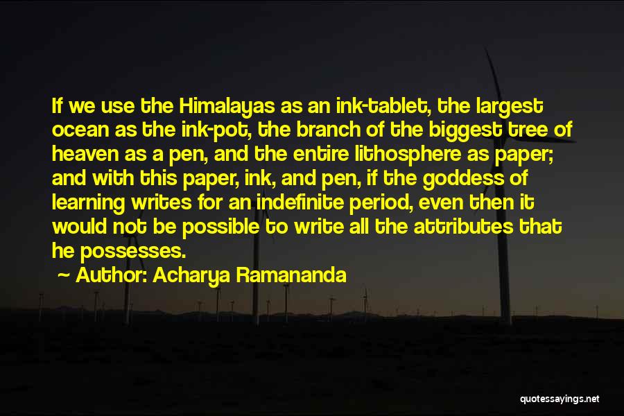 Lithosphere Quotes By Acharya Ramananda