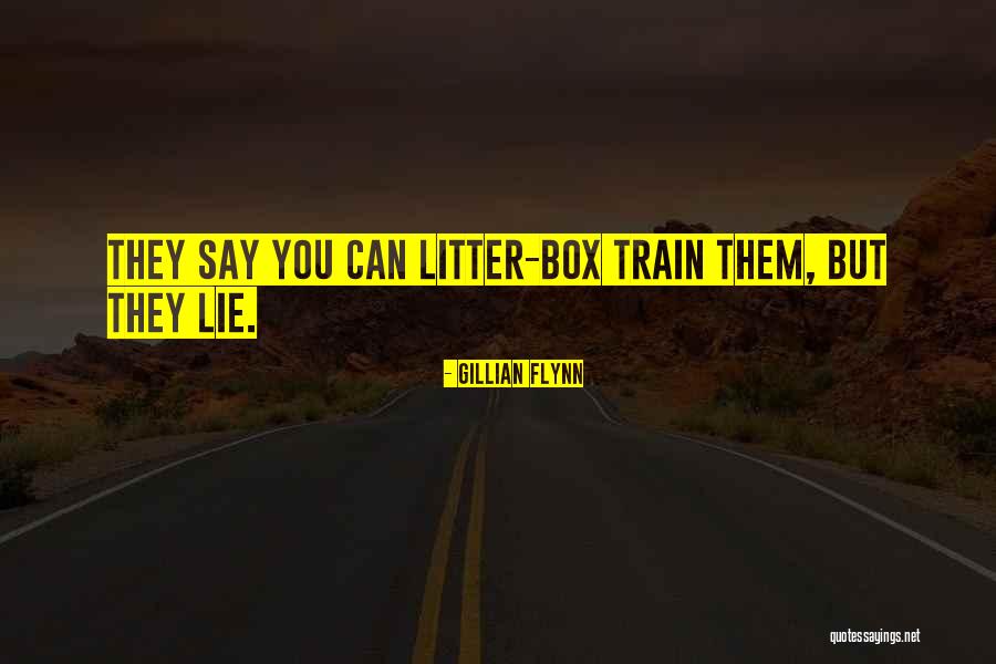 Litter Box Quotes By Gillian Flynn