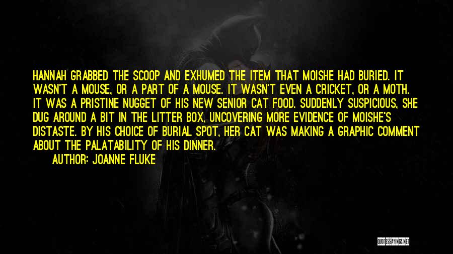 Litter Box Quotes By Joanne Fluke