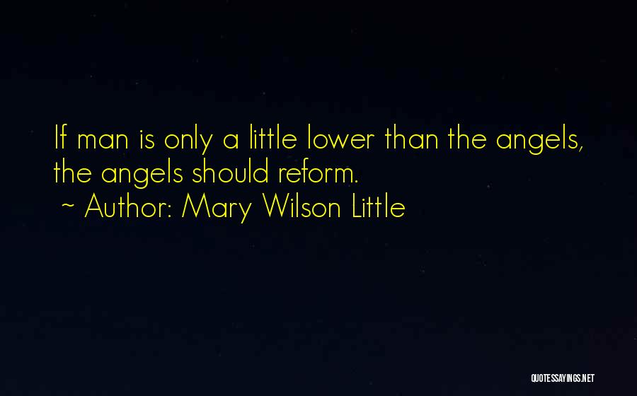 Little Angels Quotes By Mary Wilson Little
