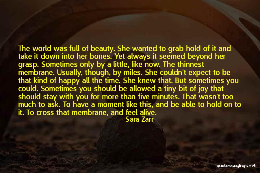 Little Bit Happy Quotes By Sara Zarr Little Bit Happy Quotes By Sara Zarr