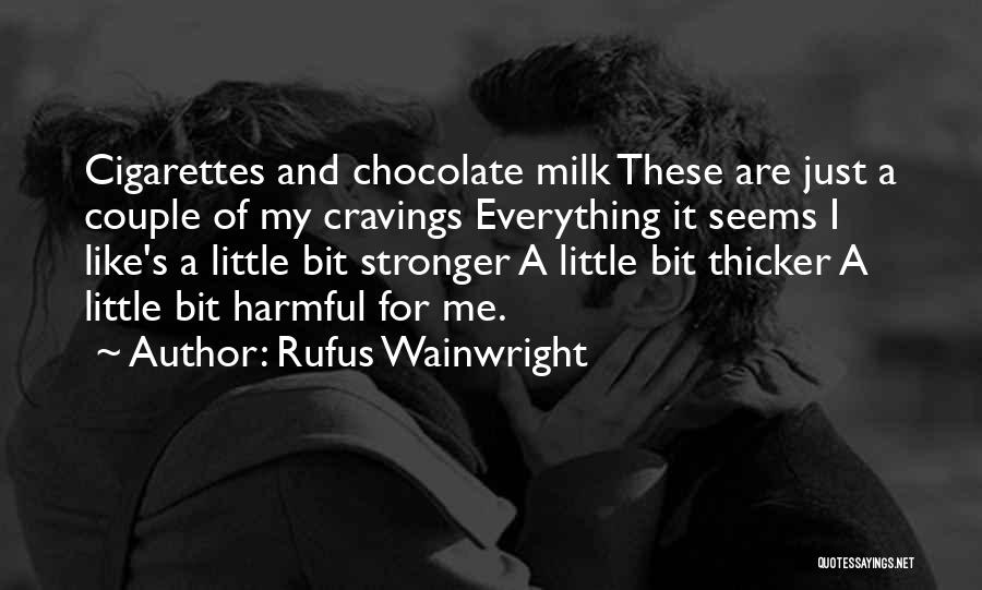 Little Bit Quotes By Rufus Wainwright