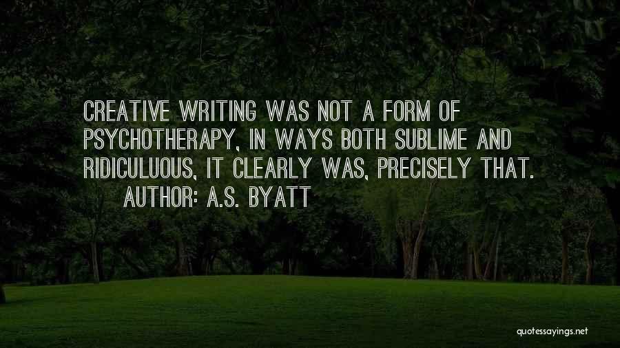 Little Black Book Quotes By A.S. Byatt