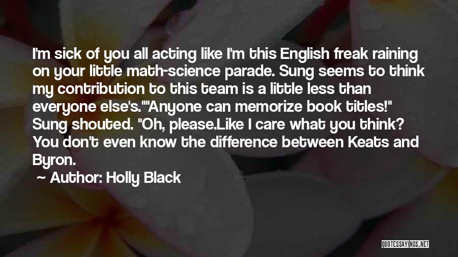Little Black Book Quotes By Holly Black