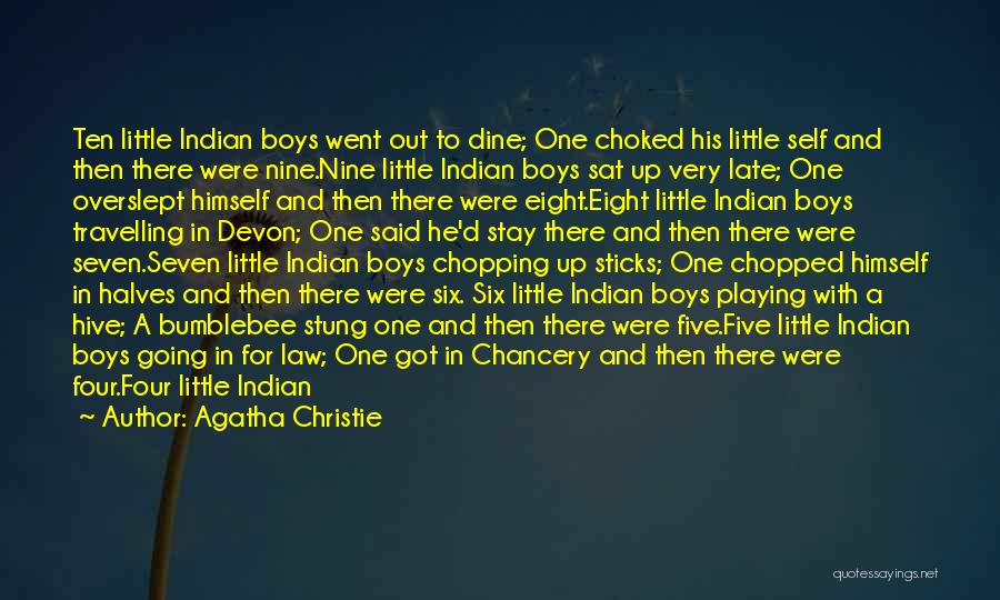Little Boy Big Boy Quotes By Agatha Christie
