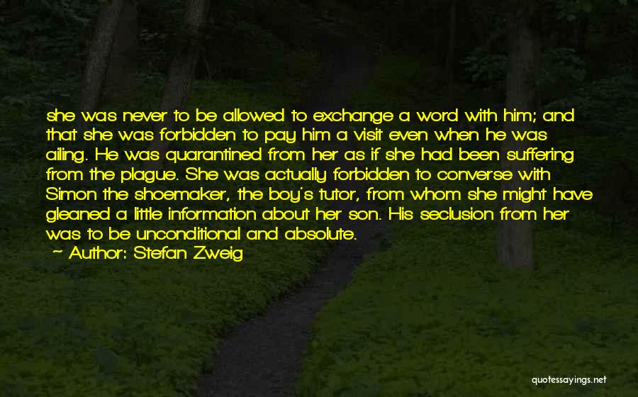 Little Boy Son Quotes By Stefan Zweig