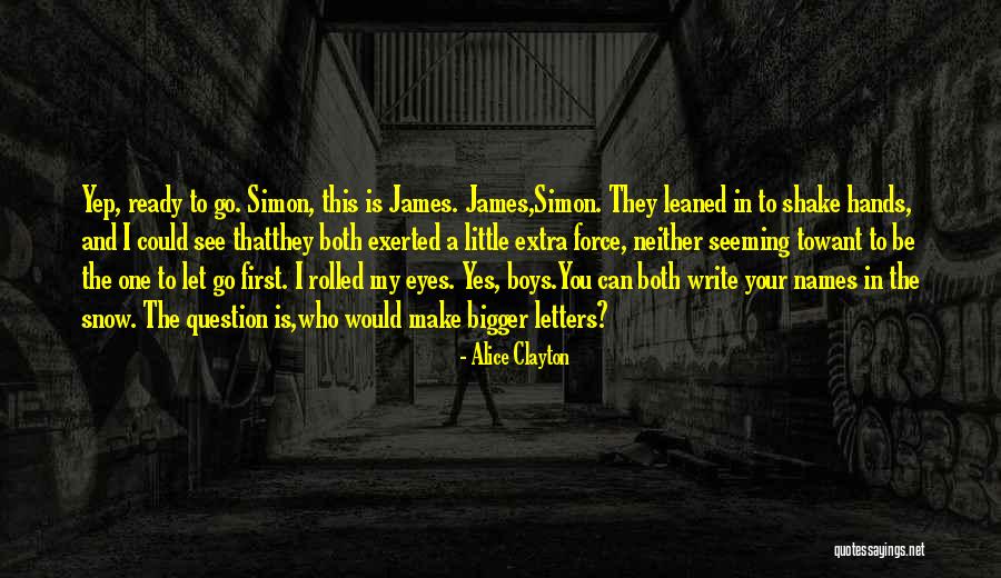 Little Boys Quotes By Alice Clayton Little Boys Quotes By Alice Clayton