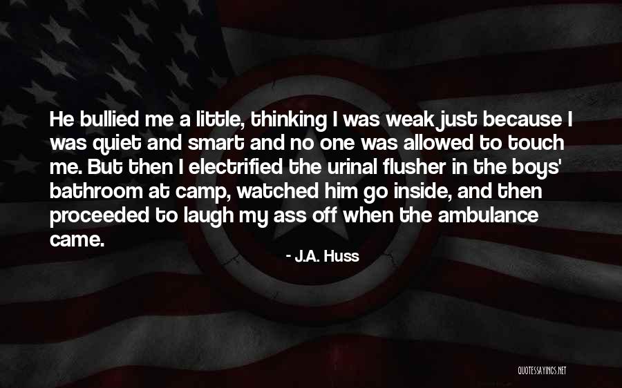 Little Boys Quotes By J.A. Huss