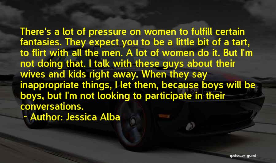Little Boys Quotes By Jessica Alba