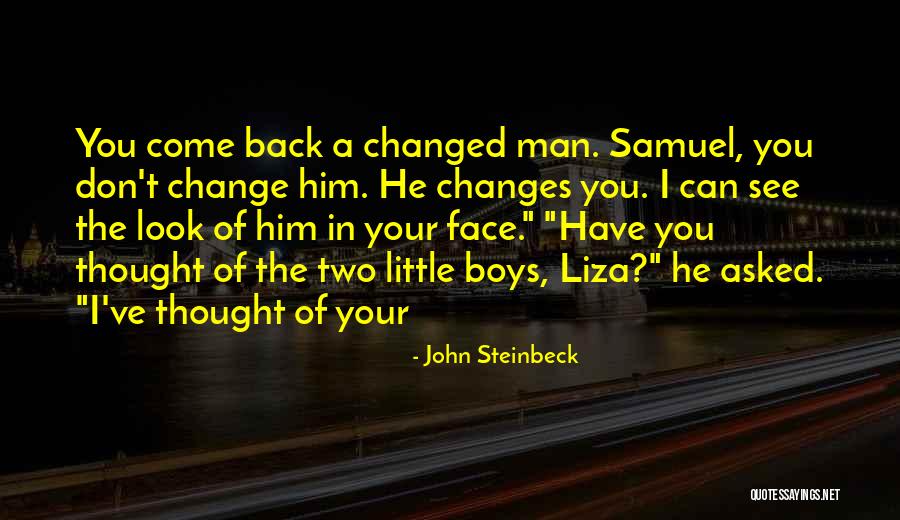 Little Boys Quotes By John Steinbeck