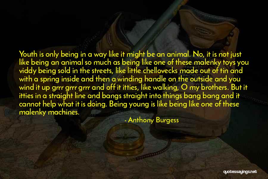 Little Brothers Quotes By Anthony Burgess Little Brothers Quotes By Anthony Burgess