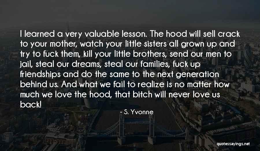 Little Brothers Quotes By S. Yvonne