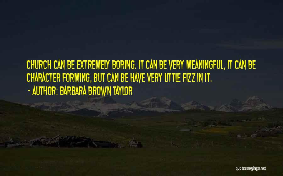 Little But Meaningful Quotes By Barbara Brown Taylor