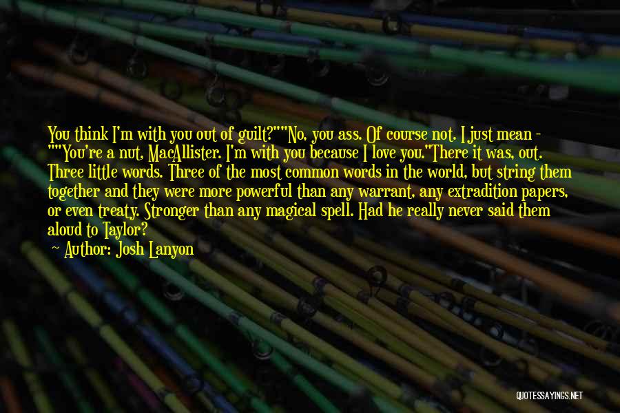 Little But Powerful Quotes By Josh Lanyon