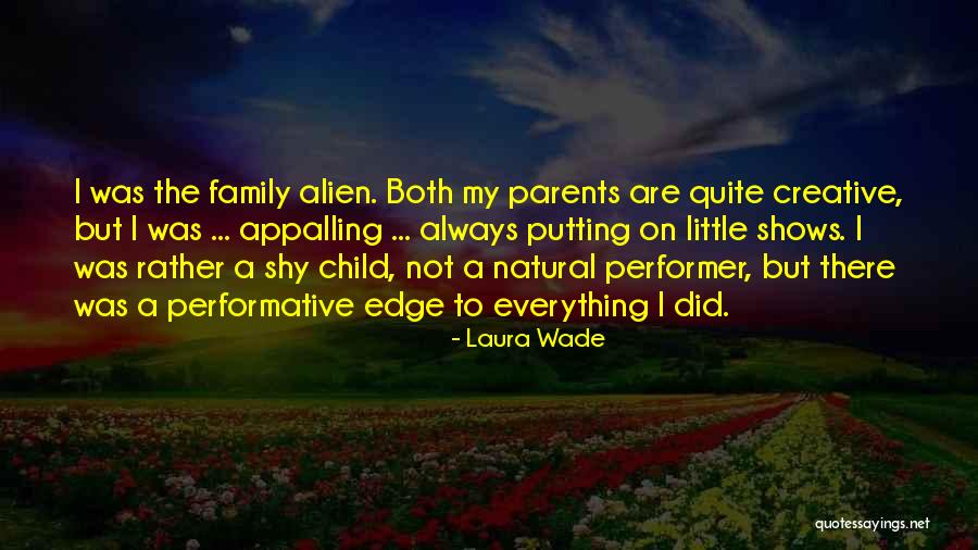 Little Child Quotes By Laura Wade