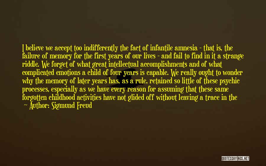 Little Child Quotes By Sigmund Freud
