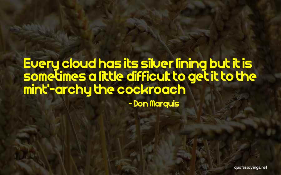 Little Cloud Quotes By Don Marquis Little Cloud Quotes By Don Marquis