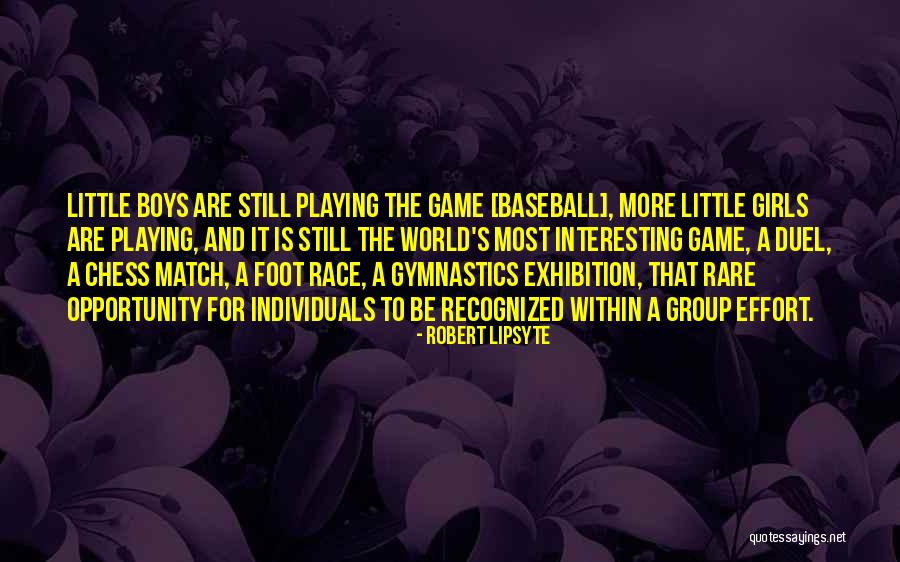 Little Effort Quotes By Robert Lipsyte Little Effort Quotes By Robert Lipsyte