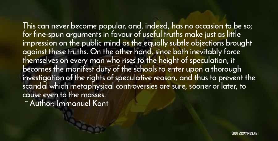 Little Favour Quotes By Immanuel Kant