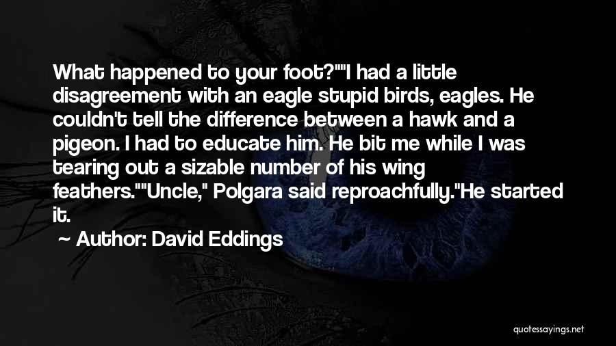 Little Foot Quotes By David Eddings