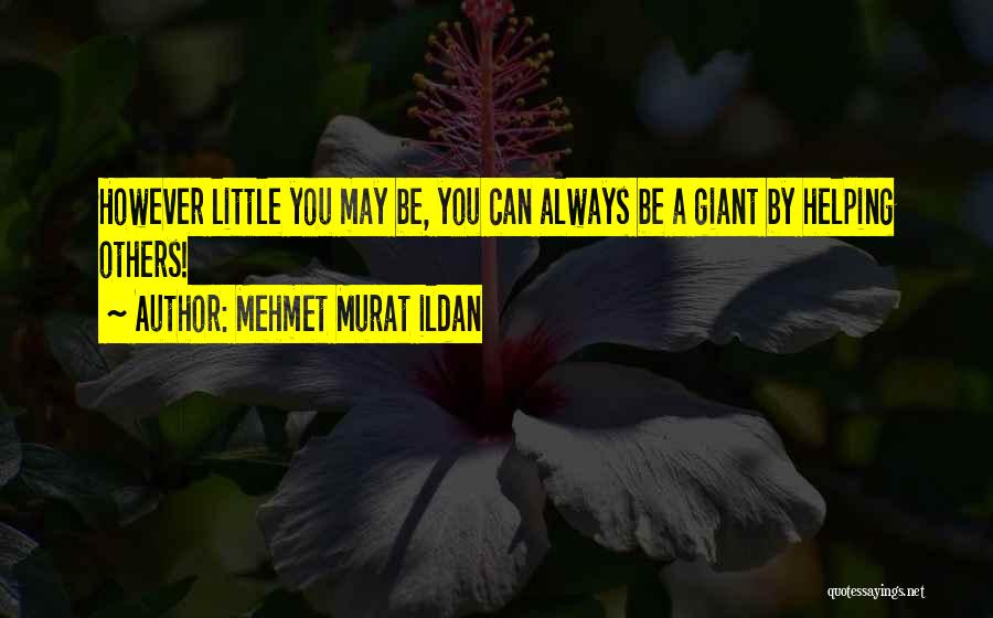 Little Giant Quotes By Mehmet Murat Ildan