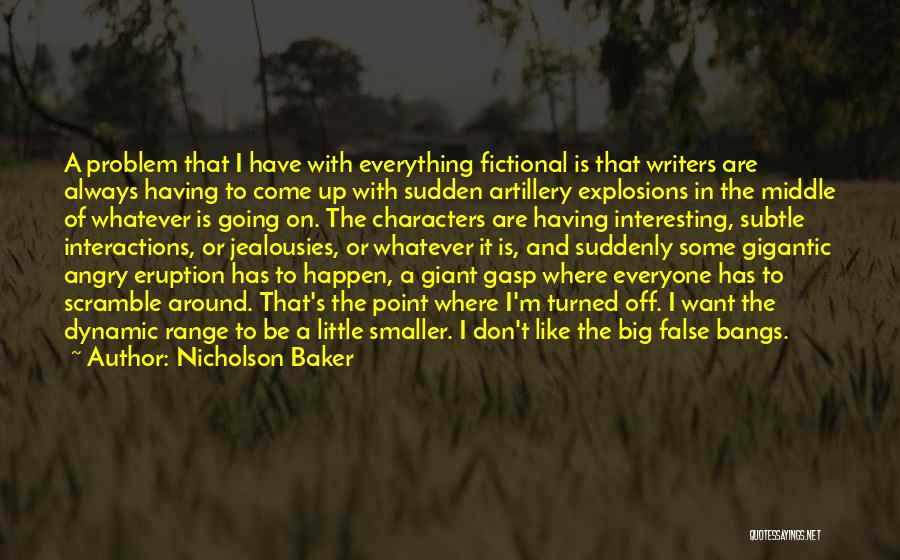 Little Giant Quotes By Nicholson Baker