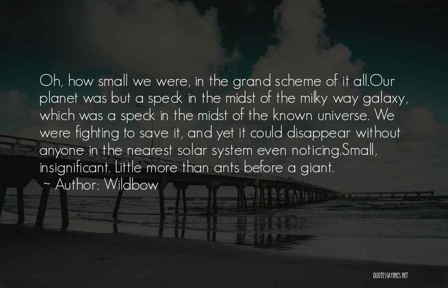 Little Giant Quotes By Wildbow