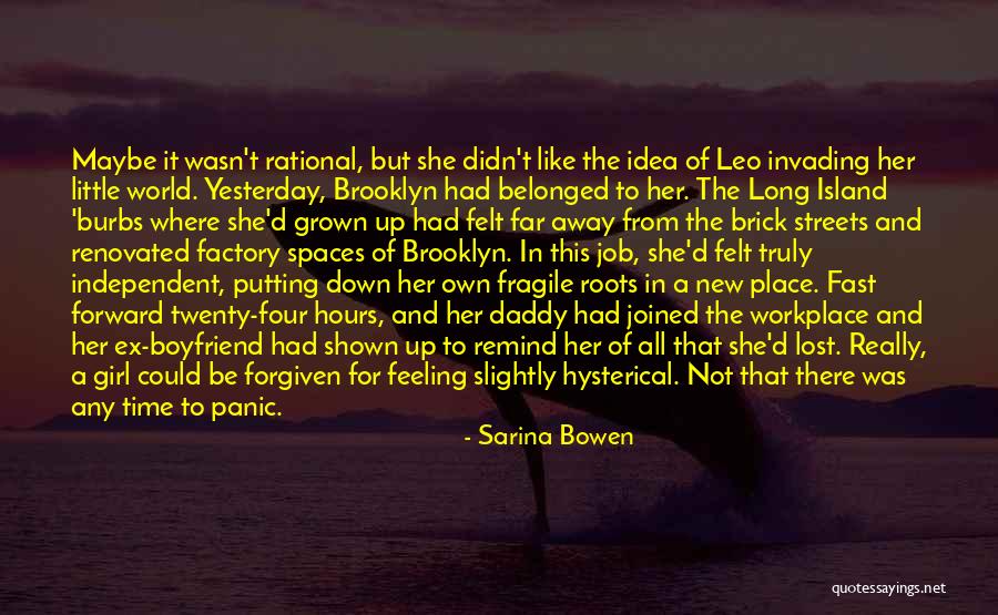 Little Girl And Daddy Quotes By Sarina Bowen Little Girl And Daddy Quotes By Sarina Bowen