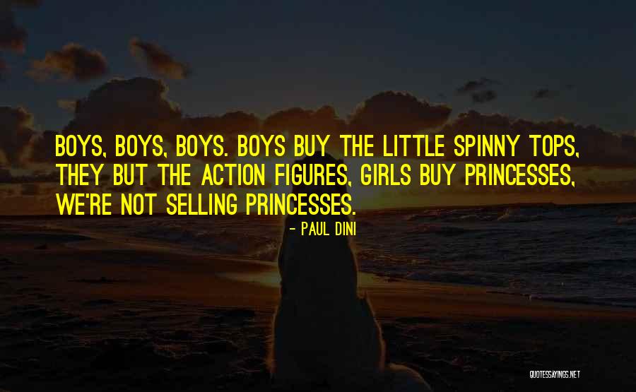 Little Girl Princess Quotes By Paul Dini